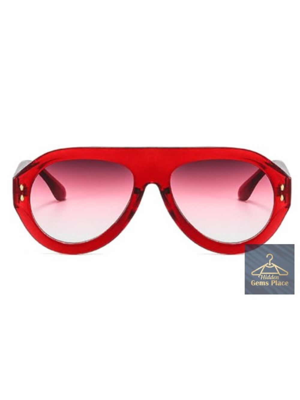 Retro Round Sunglasses for Women Men Gradient Lens Metal Frame UV400